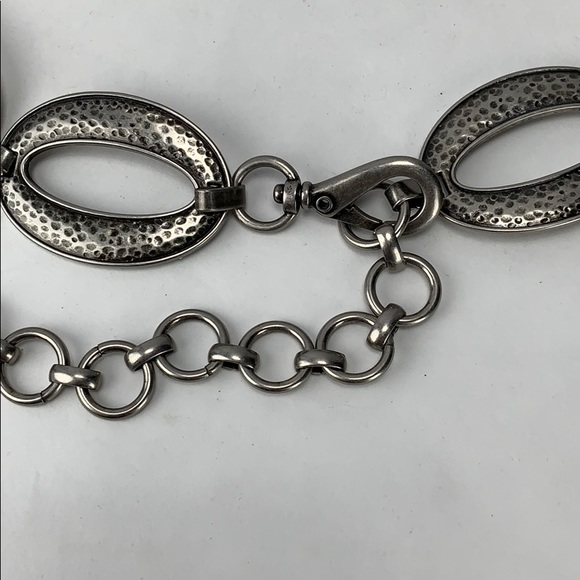 Fossil Silver Metal Belt - Picture 4 of 8